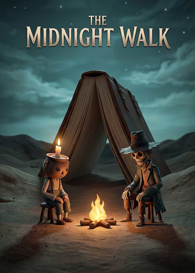 The Midnight Walk Book Cover Art