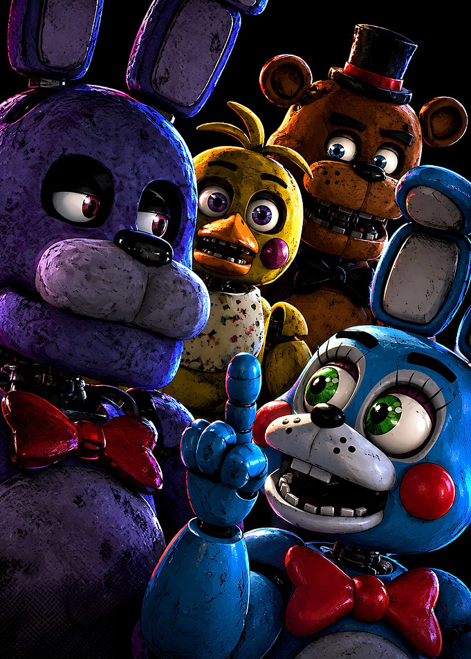 Five Nights at Freddy's Animatronic Group