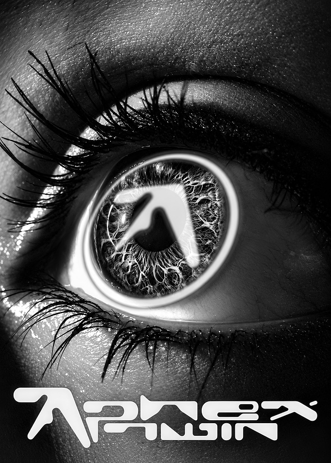 Aphex Twin Eye Logo Poster