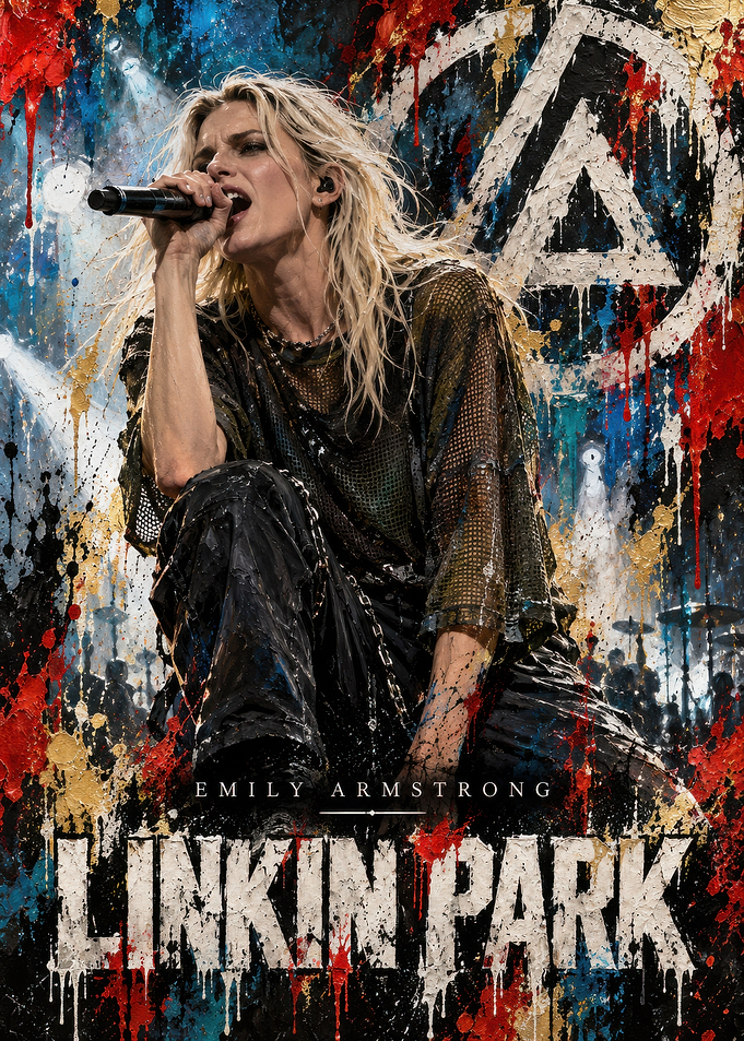 Emily Armstrong Linkin Park Poster