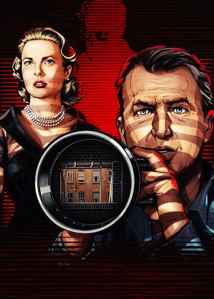 Classic Thriller Spy Retro Art Post