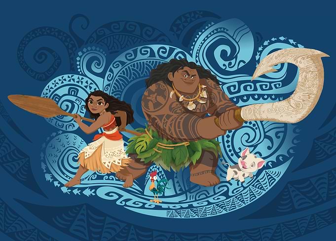 Team Moana - Moana & Maui