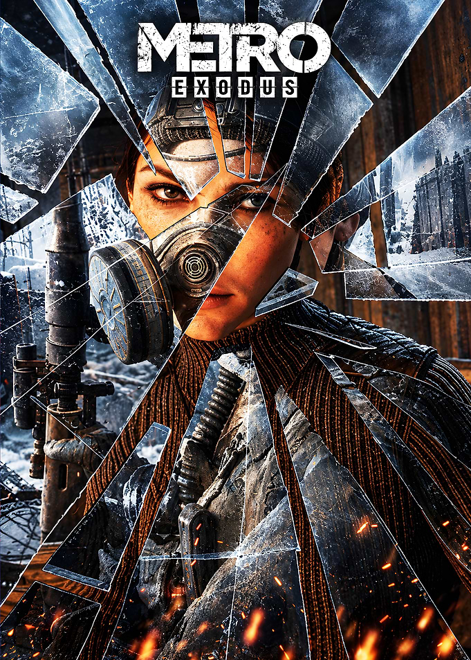 Metro Exodus Shattered Glass Poster