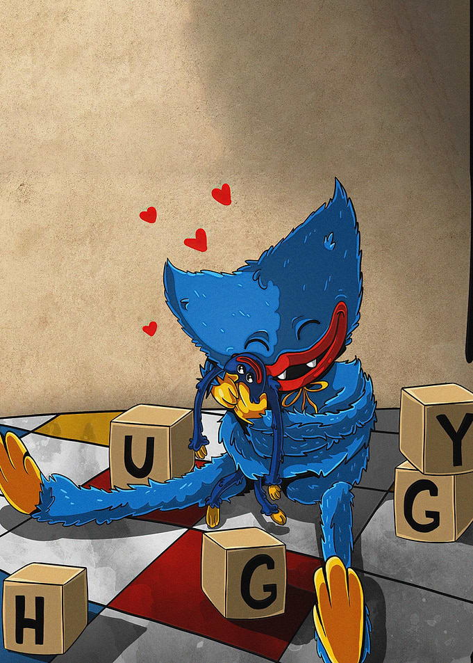 Huggy Wuggy Hugging Small Toy