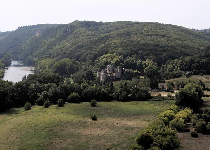 Castle Hidden in Lush French Valley