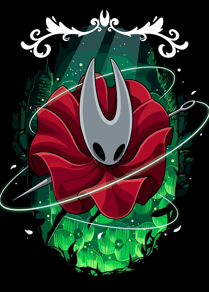 Hornet from Hollow Knight Illustration