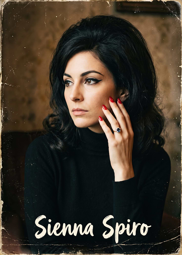 Vintage Portrait of Sienna Spiro