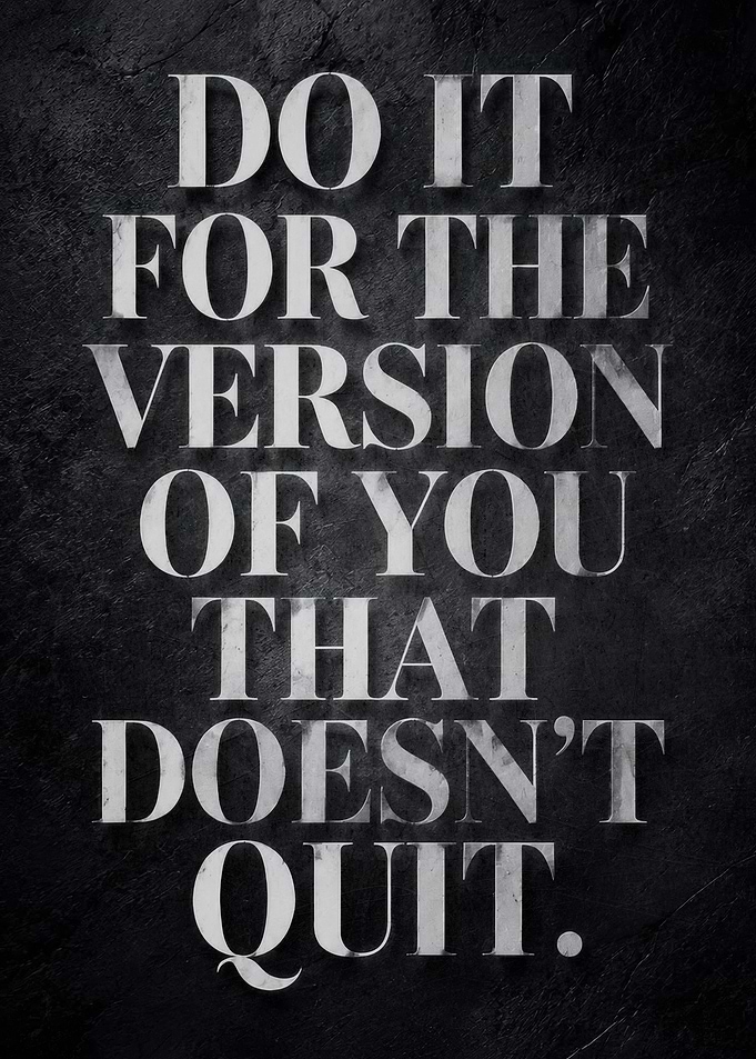 Inspirational Quote Text Art Poster