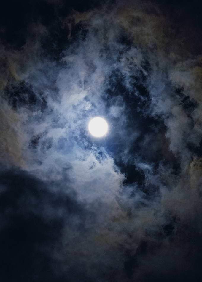 The Moon’s Staredown