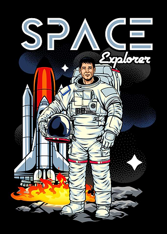 Space Explorer Astronaut
