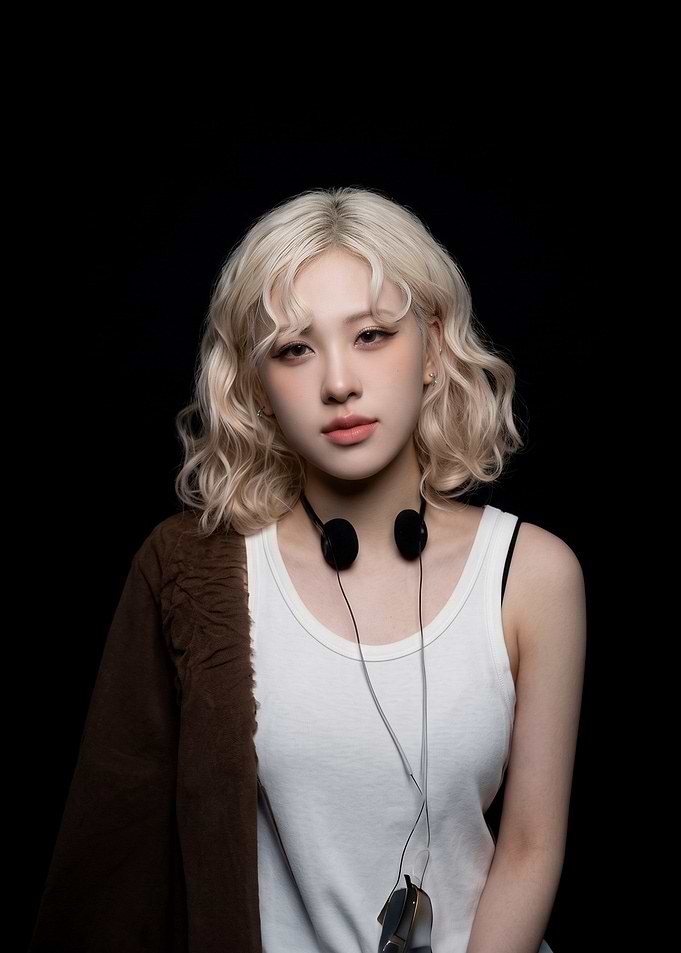 Rose Blackpink Golden Muse Portrait