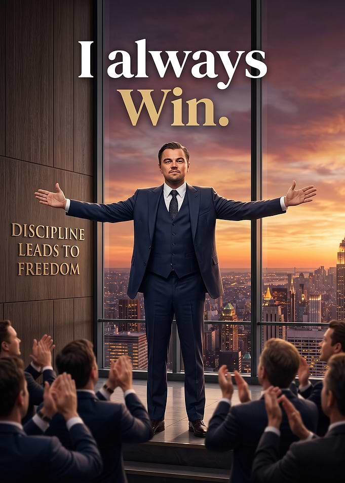 Leonardo DiCaprio Inspirational Office Poster