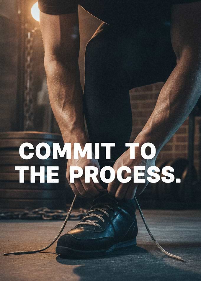 Commit to the Process Gym Motivation
