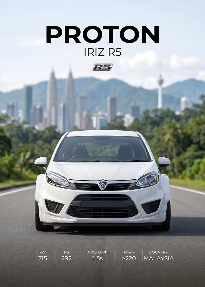 Proton Iriz R5 Rally Car