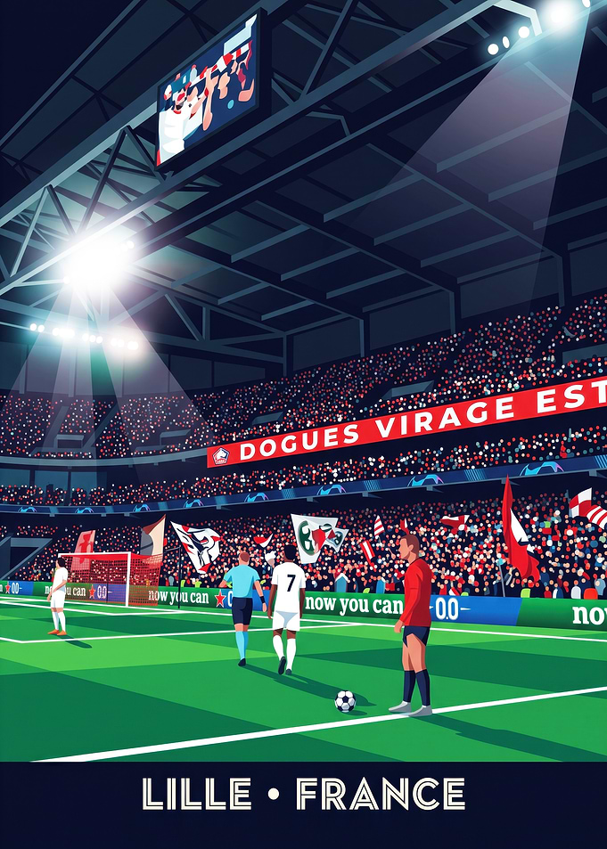 Lille France Soccer Stadium