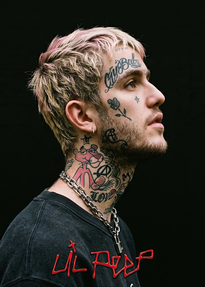 Portrait of Lil Peep