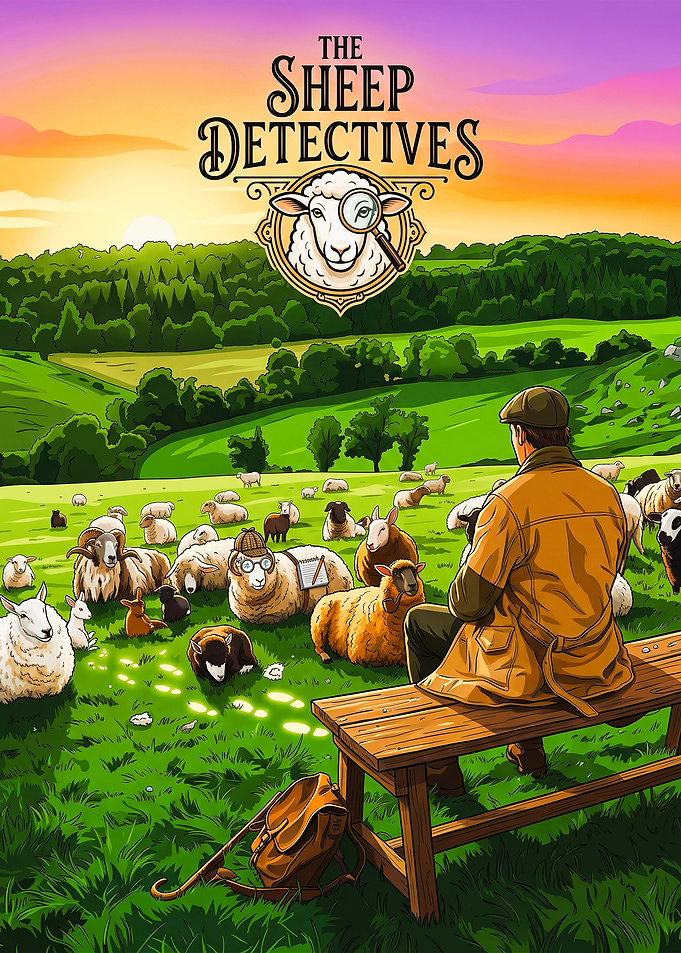 The Sheep Detectives Illustration