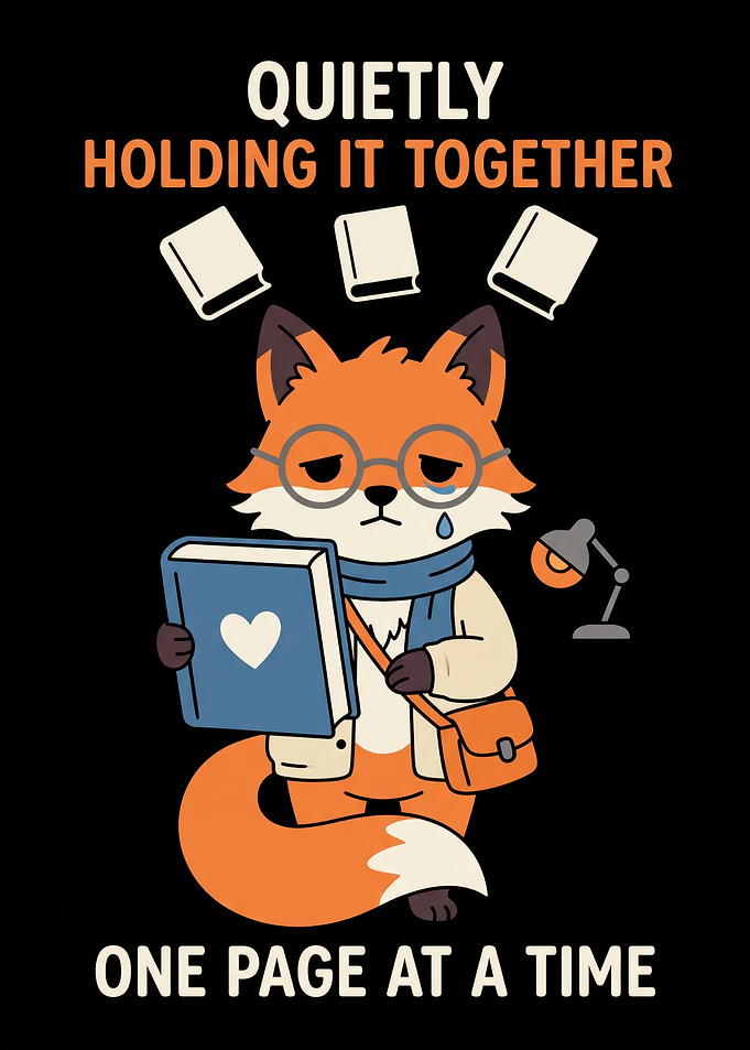 Quietly Holding It Together Fox