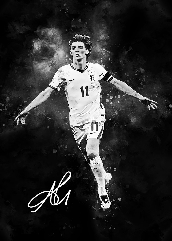 Anthony Gordon Football Art