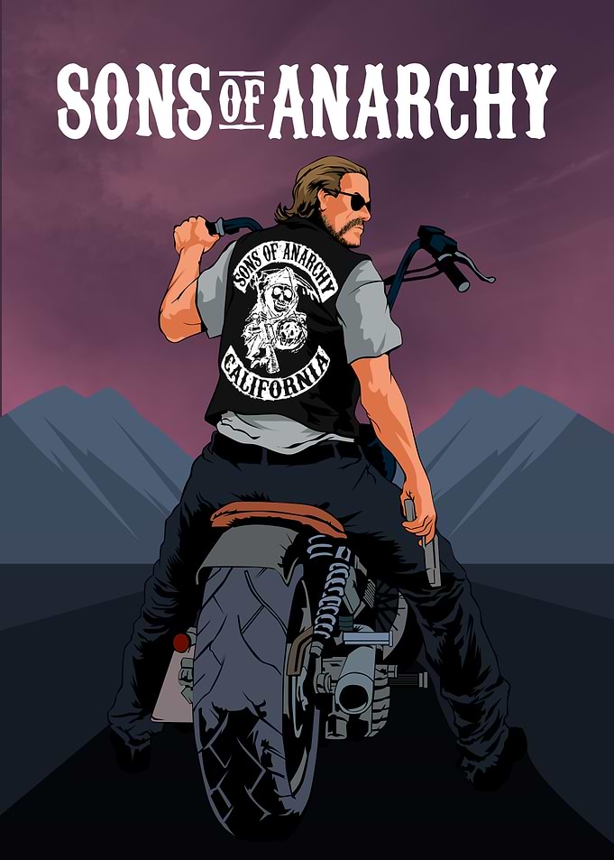 Sons of Anarchy Jax Teller Poster