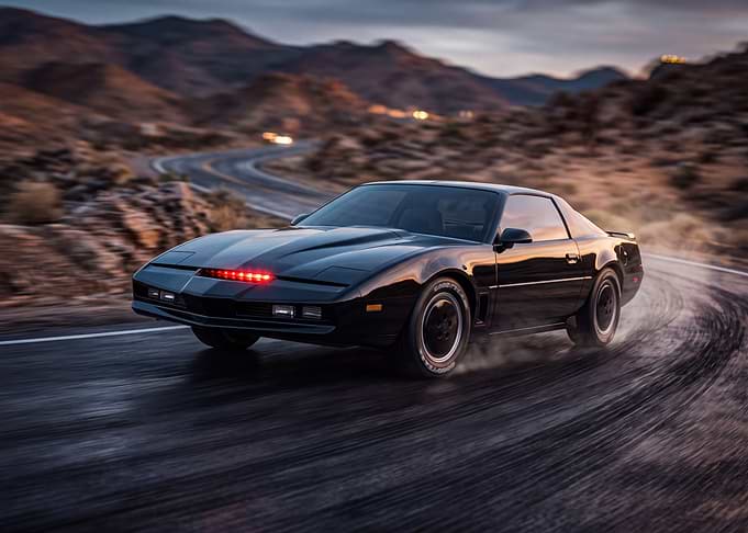 KITT Knight Rider Car Drifting