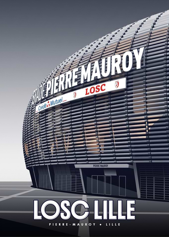 Stade Pierre-Mauroy LOSC Home Of Lille