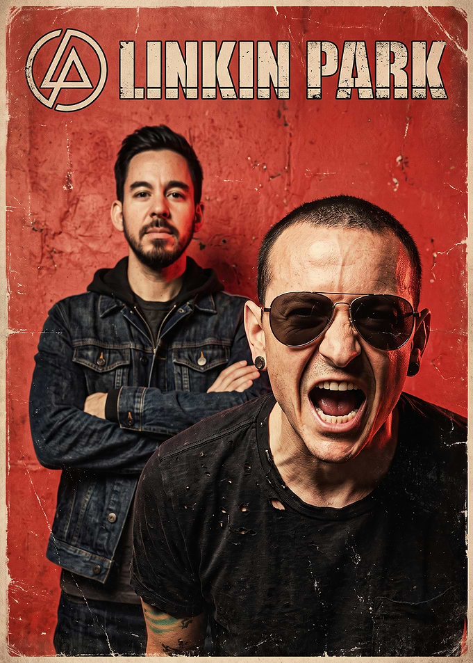 Linkin Park Band Poster