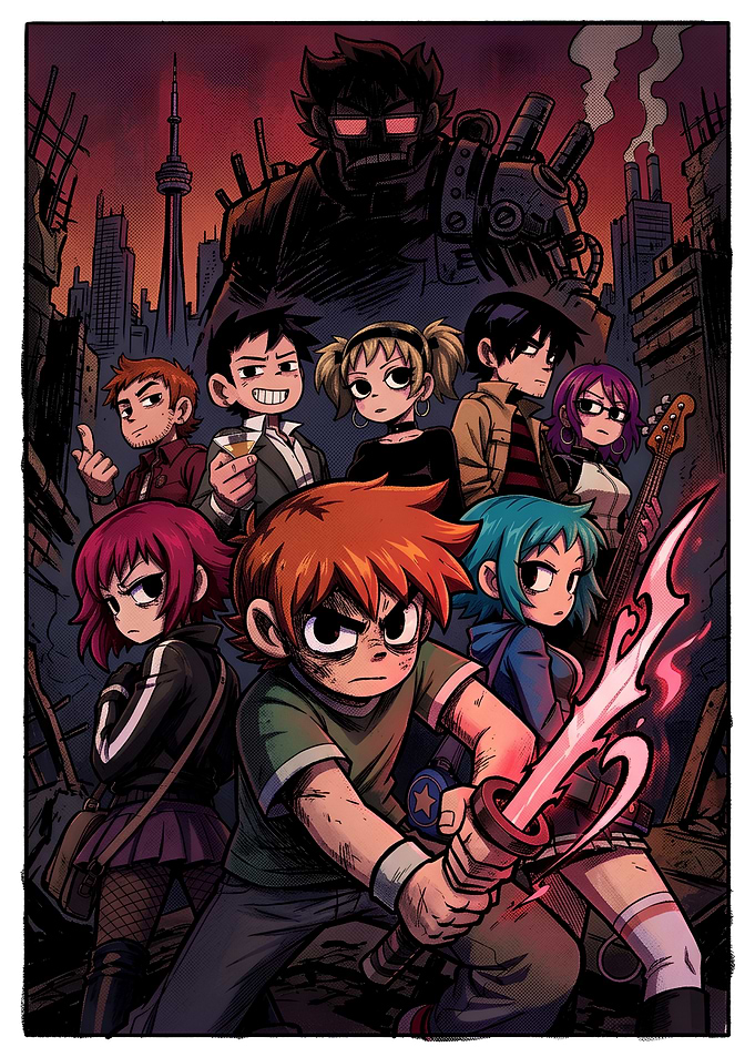 Scott Pilgrim vs. The World Poster