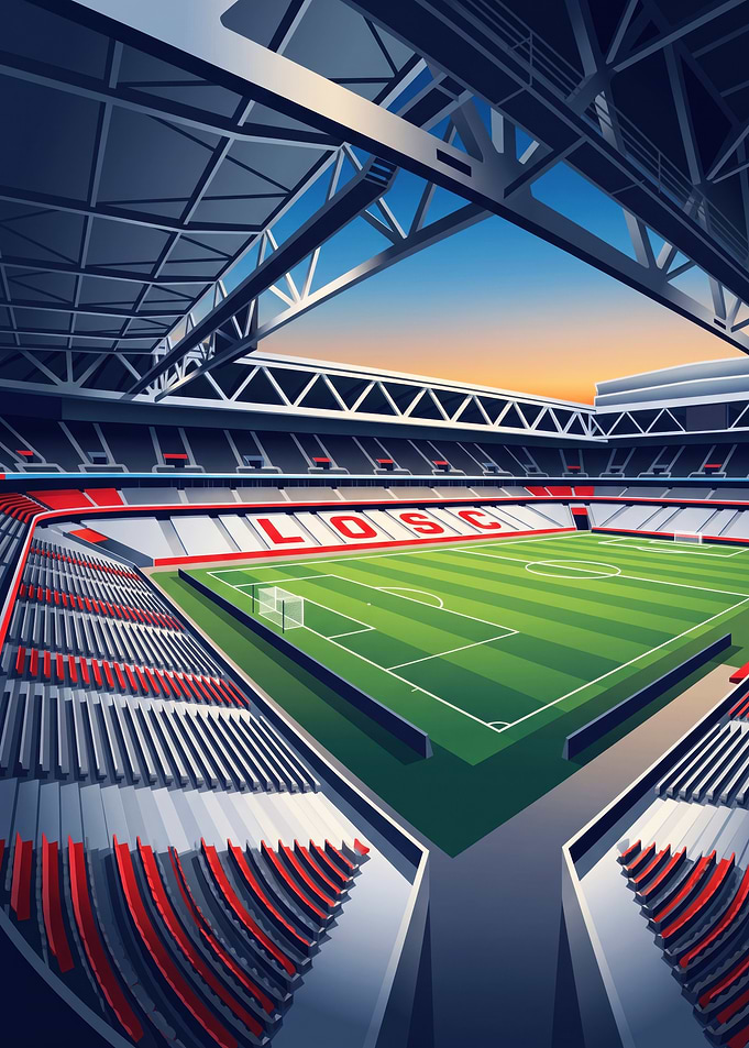 LOSC Lille Welcome To Pierre-Mauroy Stadium