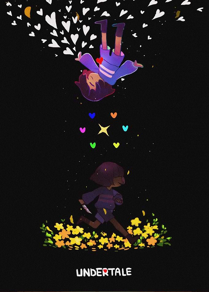 Undertale Frisk and Chara Fan Art