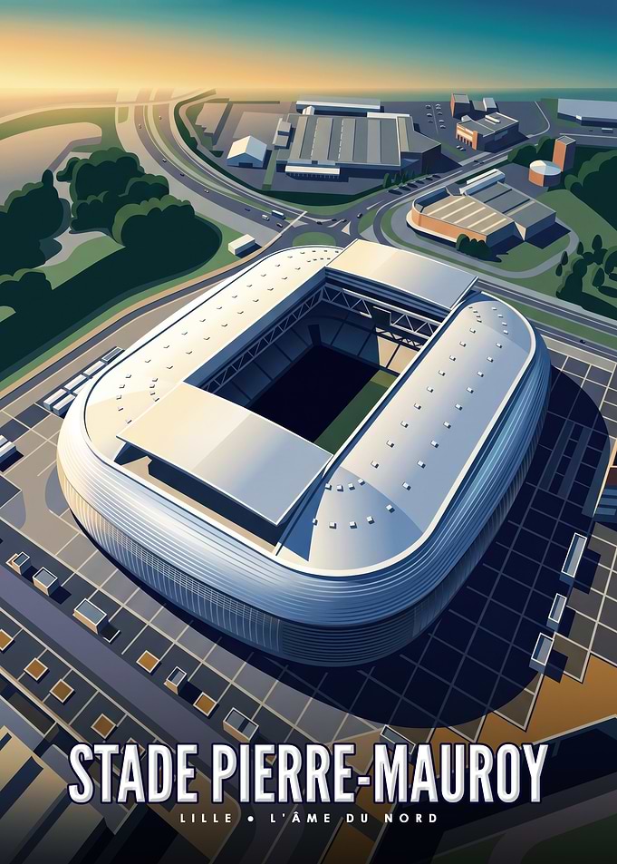 Stade Pierre-Mauroy Lille Stadium Spirit Of Lille