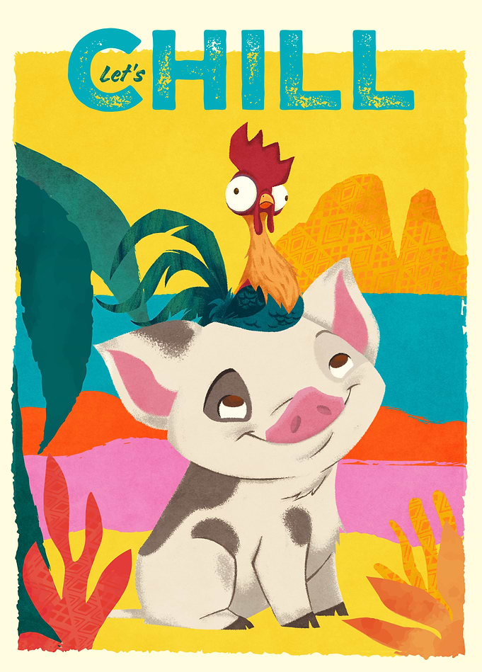 Let's Chill - Pua & Heihei