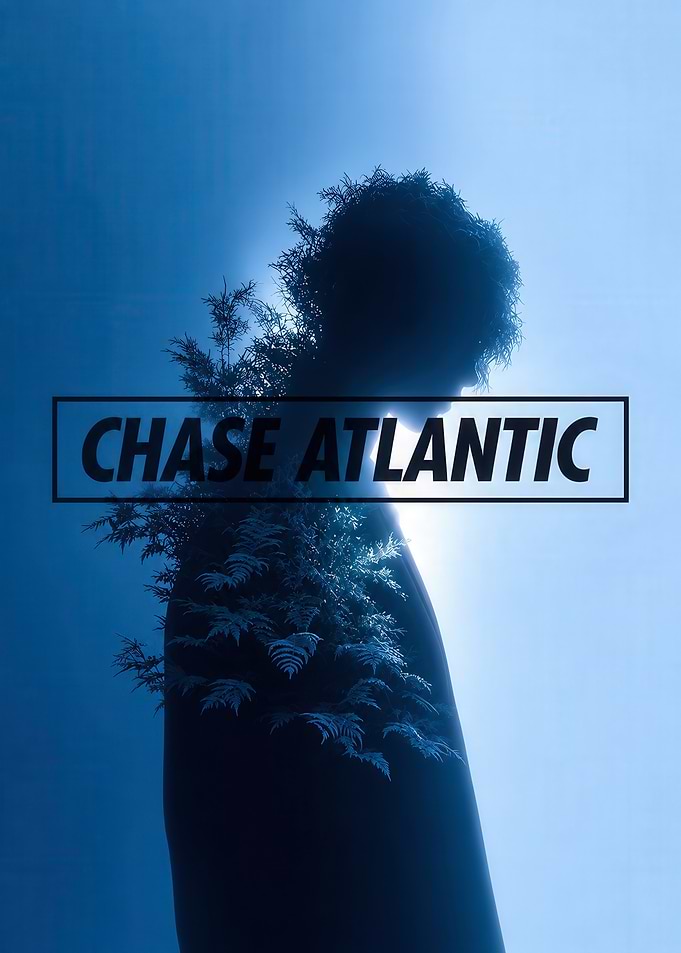 Chase Atlantic Blue Silhouette Poster