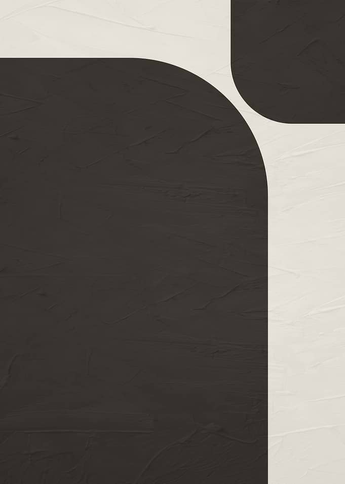 Minimalist Abstract Geometric Arch