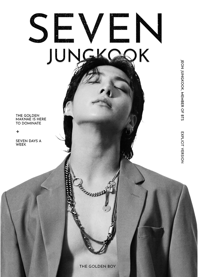 Jungkook Seven Single Poster
