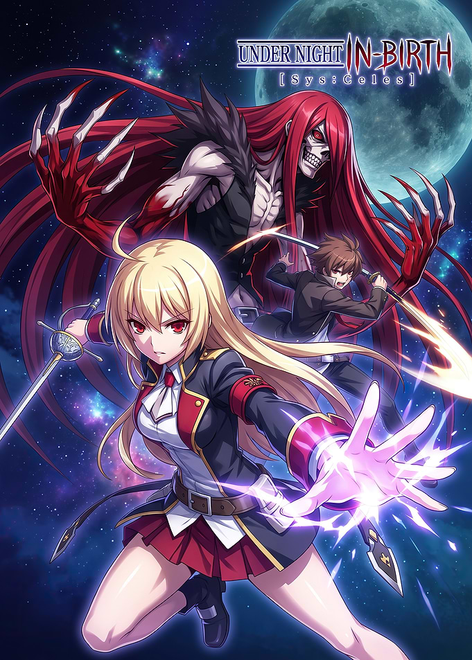Under Night In-Birth Sys:Celes Key Art
