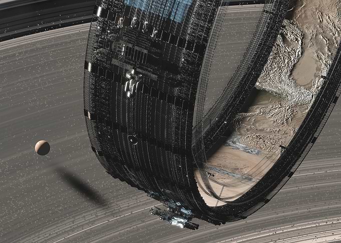 Massive Ringworld Space Station