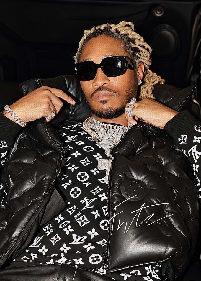 Future Wearing Louis Vuitton Luxury Apparel