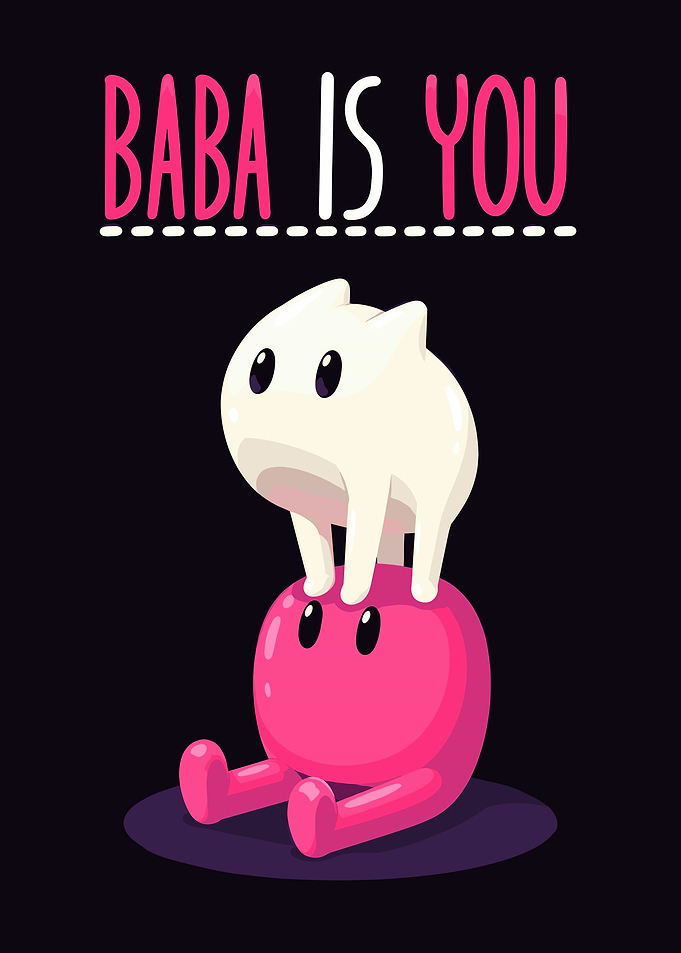 Baba Is You Game Poster