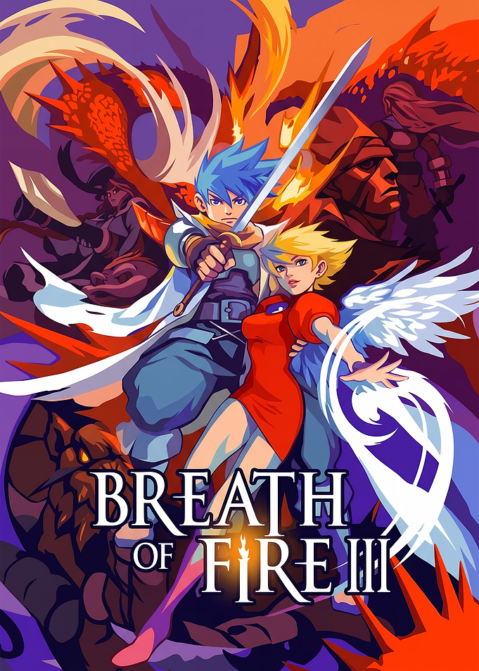 Breath of Fire III Game Poster