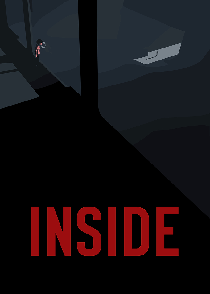 Inside Video Game Minimalist Poster