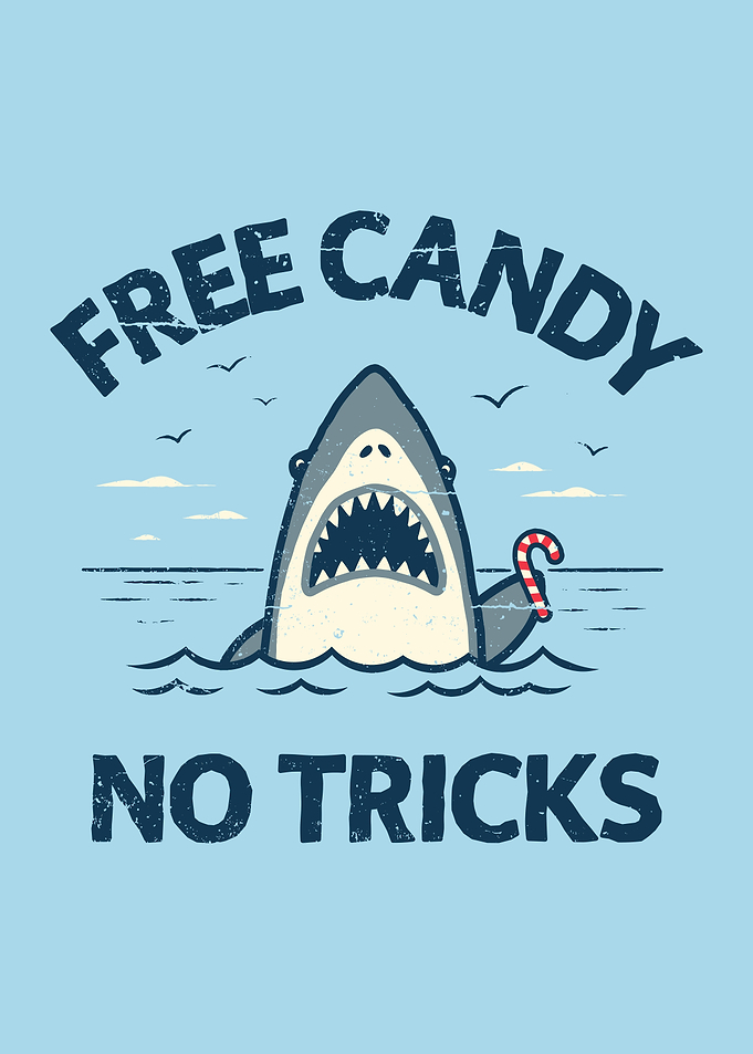 Free Candy, No Tricks Shark