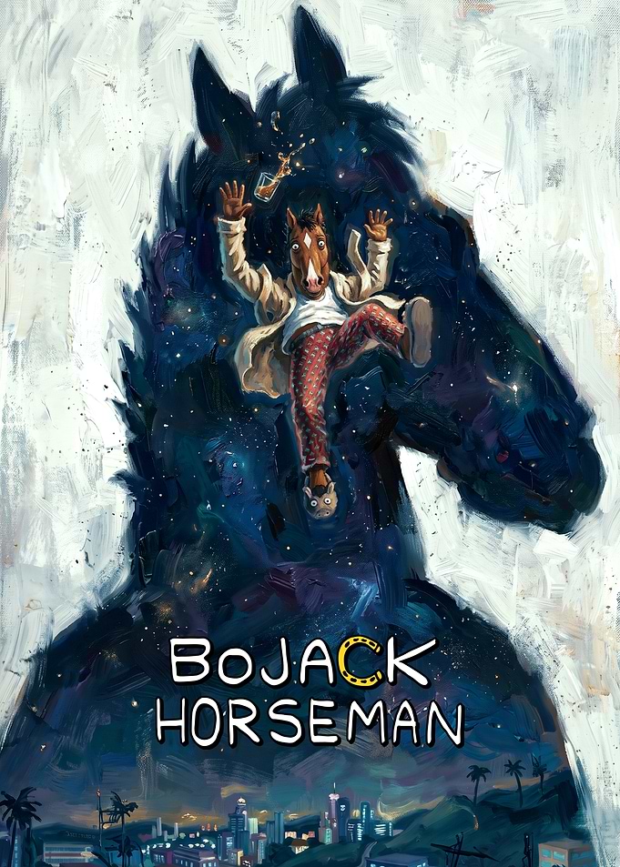 BoJack Horseman Falling Through Space