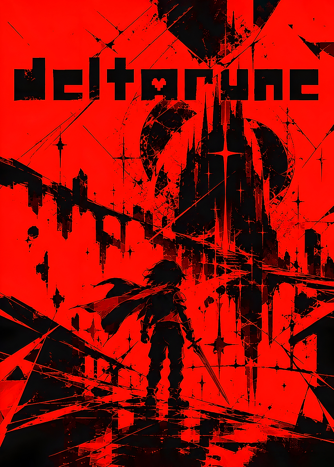 Deltarune Dark World Game Poster