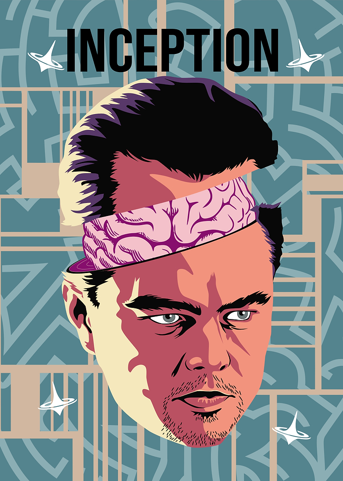 Inception Movie Minimalist Poster