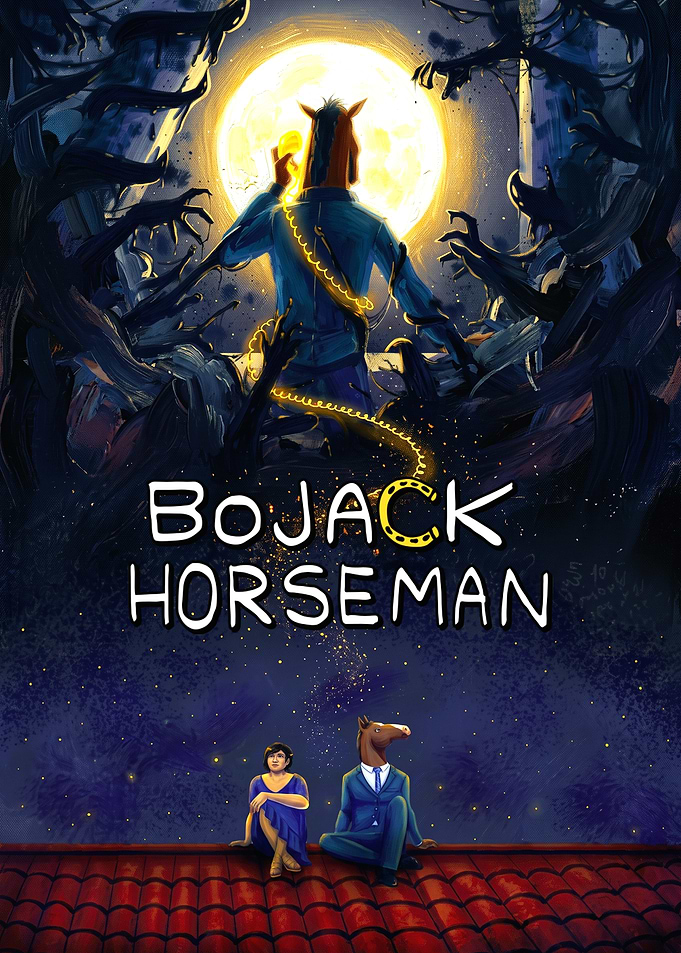 Bojack Horseman Atmospheric Poster