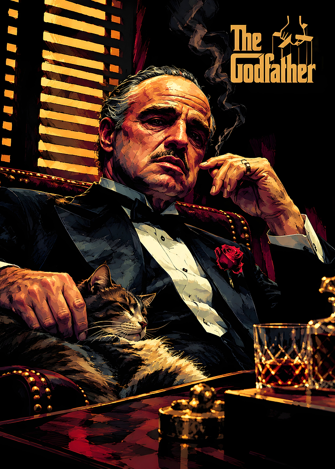 The Godfather Movie Poster
