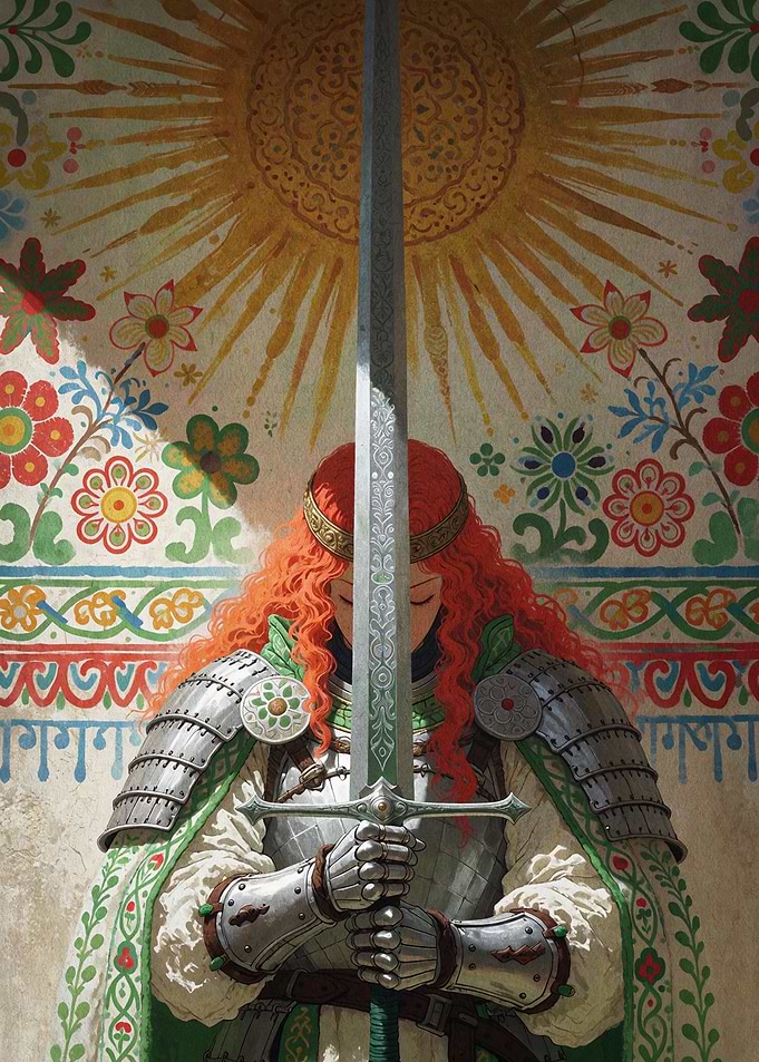 Knight Sword Fantasy Art