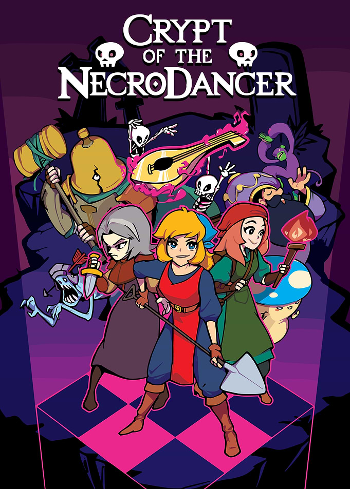 Crypt of the NecroDancer Game Poster
