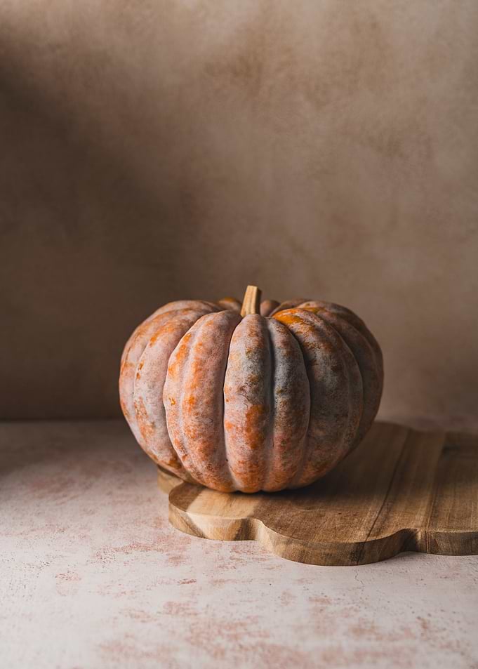 Rustic Autumn Pumpkin Still Life
